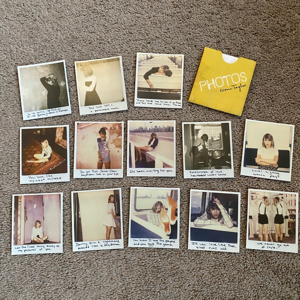 Taylor Swift Polaroids